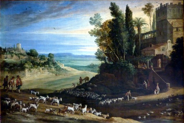 Pilgrims at Emmaus by Paul Bril