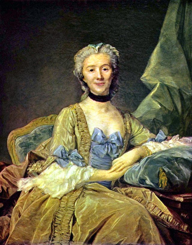 Madame de Sorquainville by Jean-Baptiste Perronneau