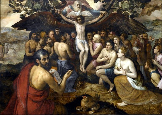 Trinity by Frans Floris