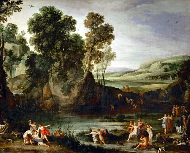 Landscape with Diana Discovering the Pregnancy of Callisto by Paul Bril