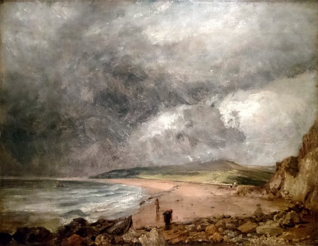 Weymouth Bay with Approaching Storm by John Constable
