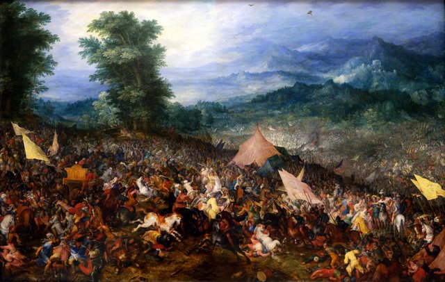 The Battle of Issus by Jan Brueghel the Elder