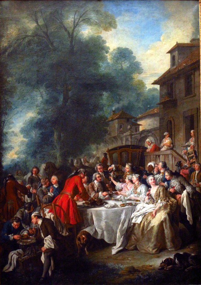 Hunt Breakfast by Jean-François de Troy