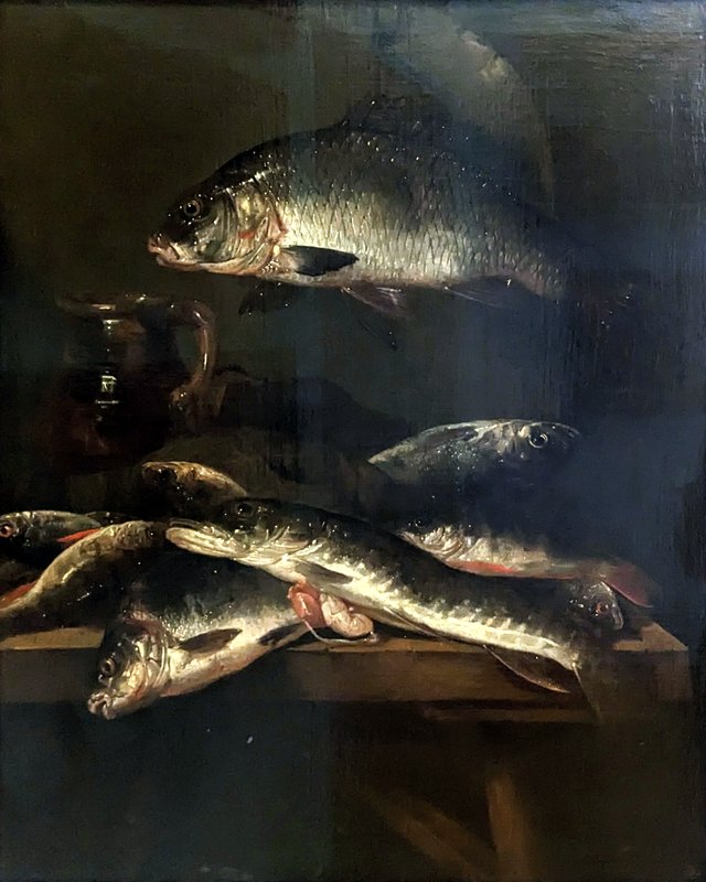 Still-life with Carp by Abraham van Beijeren