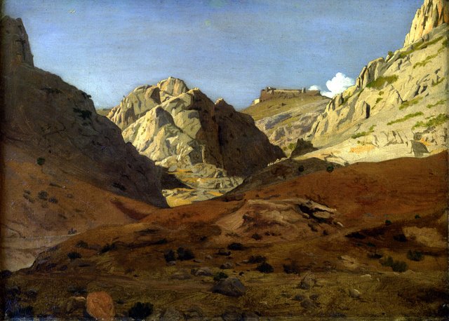 Les Gorges d'Ollioules by Paul Flandrin