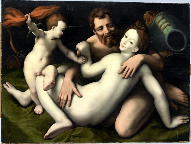 Mars, Venus and Cupid by Willem Key