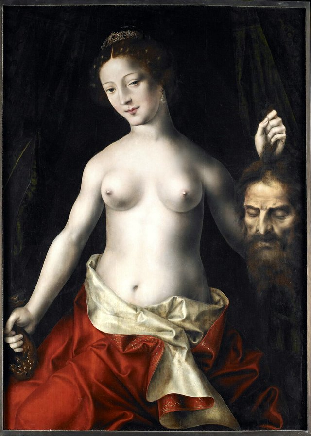 Judith Holding the Head of Holophernes by Jan Matsys