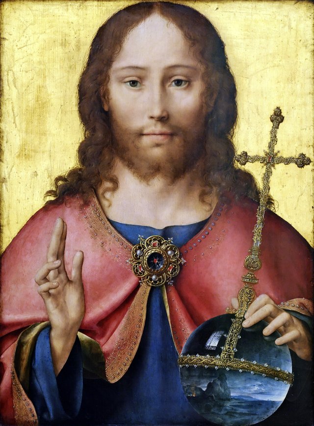 Salvator Mundi by Joos van Cleve