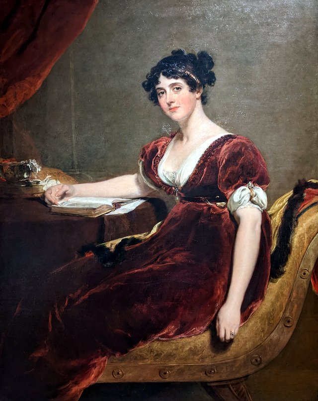 Portrait of Mrs Isaac Cuthbert by Thomas Lawrence