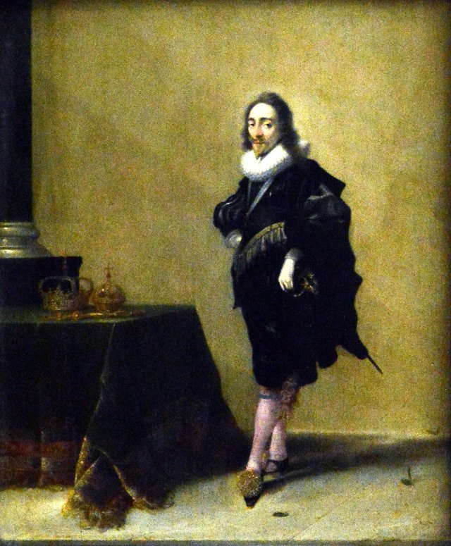 Portrait of King Charles I of England (1600-1649) by Hendrik Gerritsz Pot