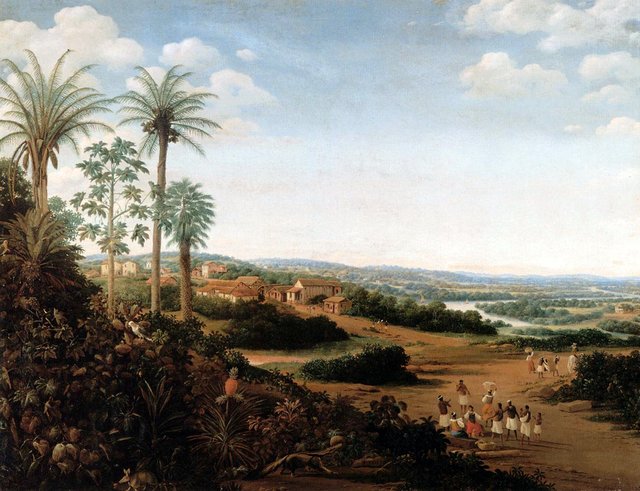 The Village of Serinhaem in Brazil by Frans Post
