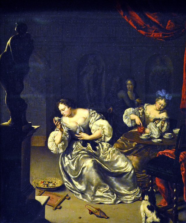 Tea Party by Willem van Mieris