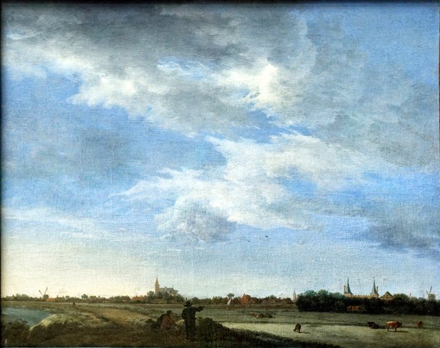 View of Ilpendam by Anthonie van Borssom