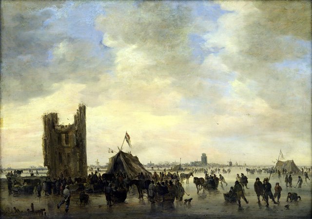 Icy Pleasures by Jan van Goyen