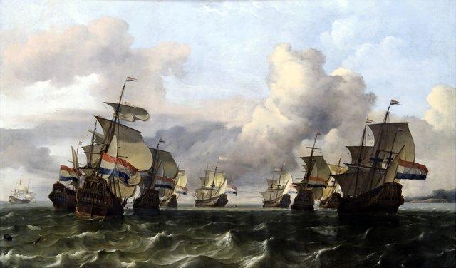 Dutch Fleet of the West India Company by Ludolf Bakhuizen
