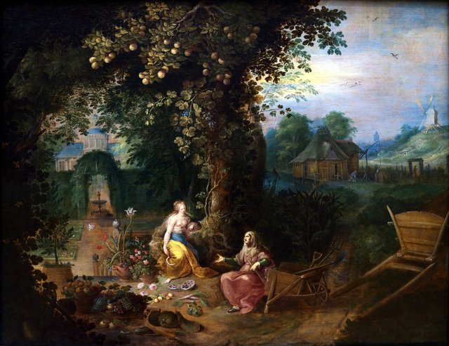 Vertumne et Pomone by Frans Francken the Younger