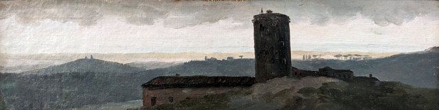 Palast von Nemi by Pierre-Henri de Valenciennes
