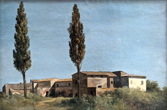Bei der Villa Farnese: die zwei Pappeln by Pierre-Henri de Valenciennes