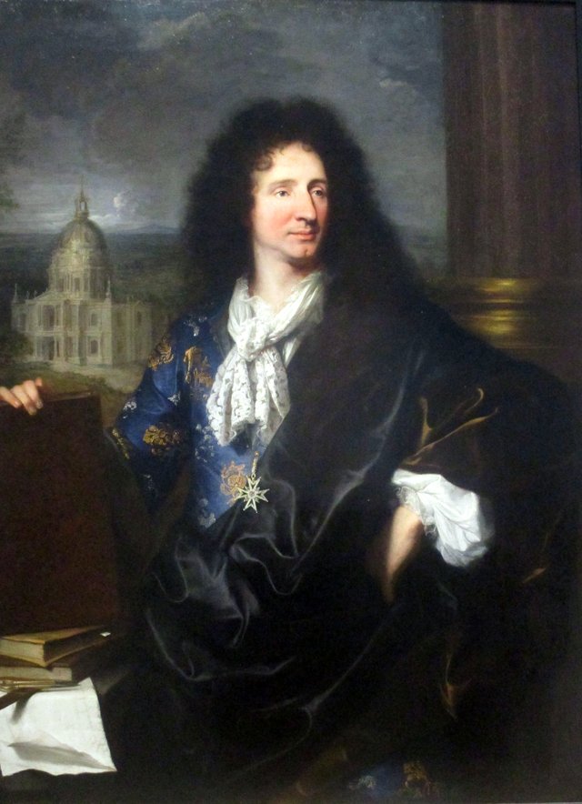 Jules Hardouin-Mansart by Hyacinthe Rigaud
