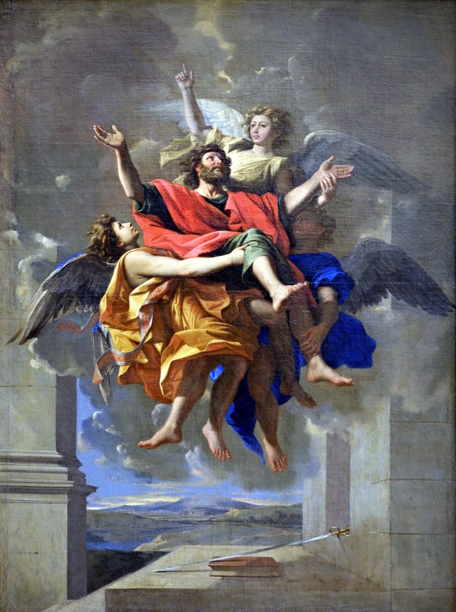The Ecstasy of St Paul by Nicolas Poussin