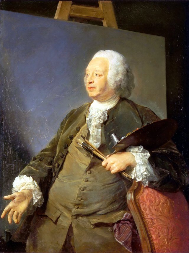 Portrait of Jean-Baptiste Oudry by Jean-Baptiste Perronneau