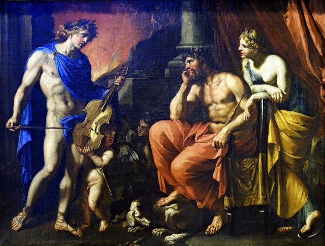 Orphée devant Pluton et Proserpine by François Perrier