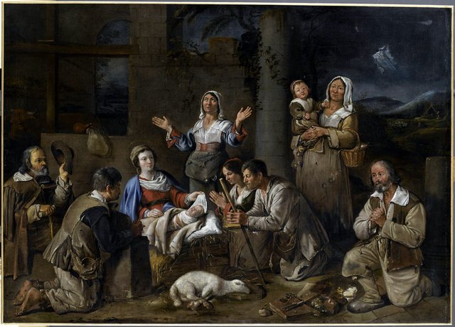 Adoration des bergers by Jean Michelin