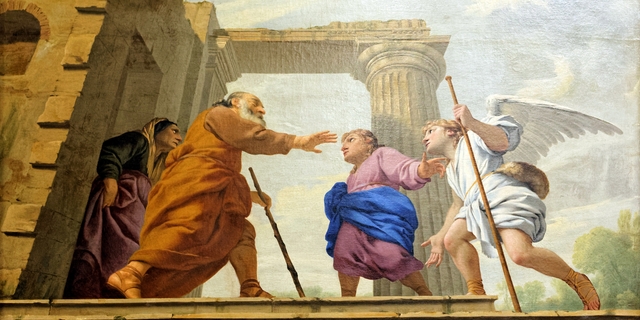 Die Rückkehr des Tobias by Eustache Le Sueur