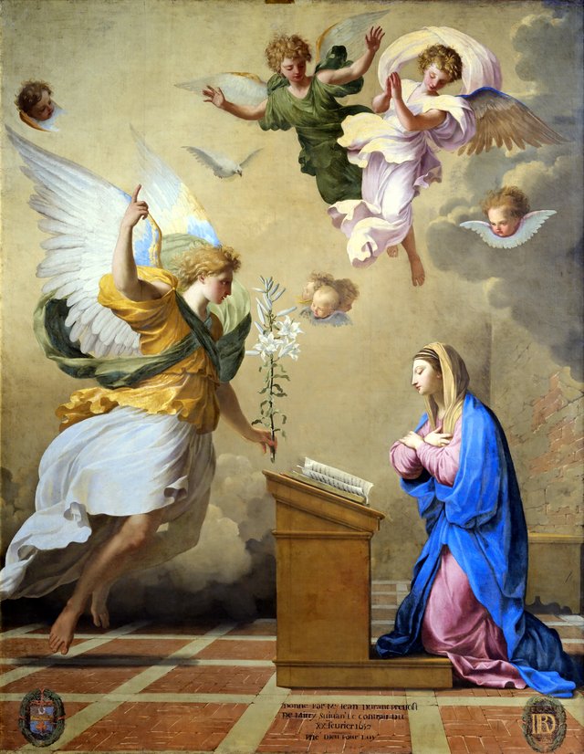 Der englische Gruß by Eustache Le Sueur