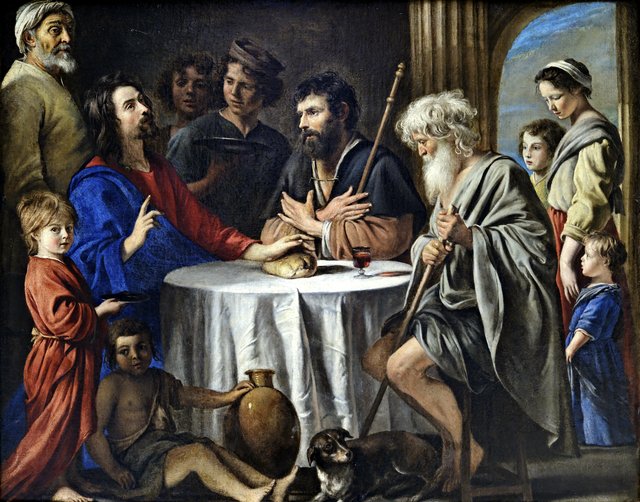 The Supper at Emmaus by Mathieu Le Nain