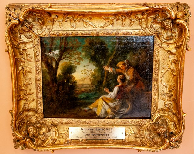 Die Turteltauben by Nicolas Lancret