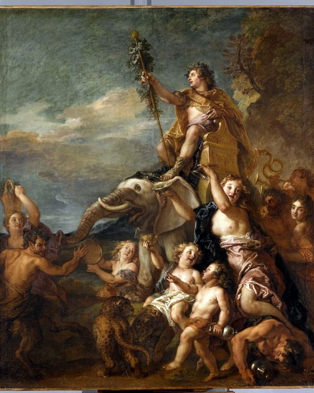 Le triomphe de Bacchus by Charles de La Fosse