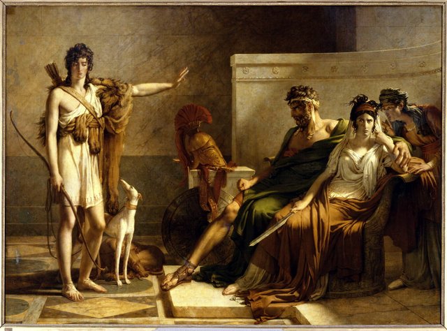 Phèdre et Hippolyte by Pierre-Narcisse Guérin
