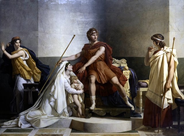 Andromaque et Pyrrhus by Pierre-Narcisse Guérin