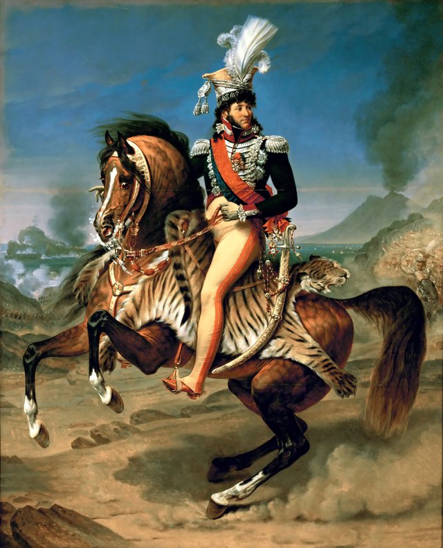 Equestrian portrait of Joachim Murat by Antoine-Jean Gros