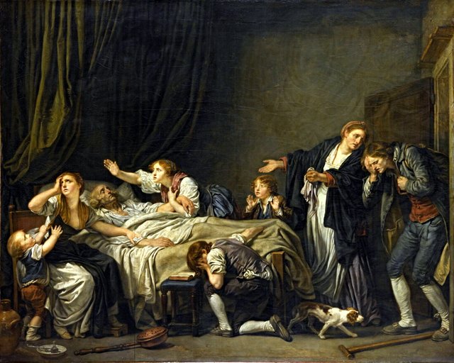 The Punished Son by Jean-Baptiste Greuze