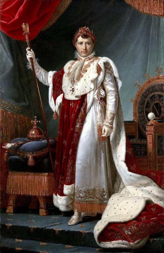 Napoleon in Coronation Robes by François Gérard
