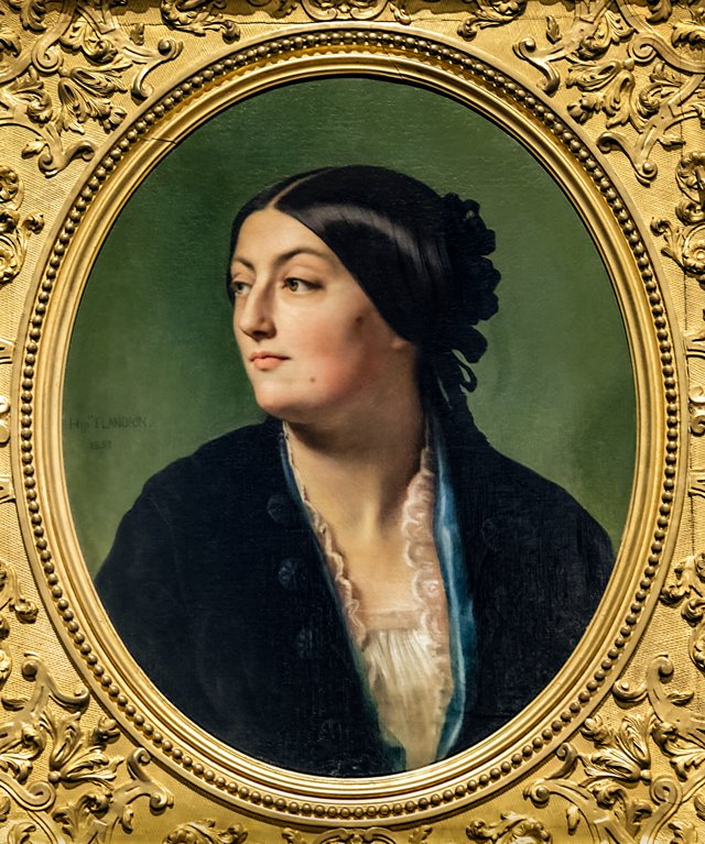 Jeanne Elisabeth, dite Isabelle Hittorf by Hippolyte Flandrin