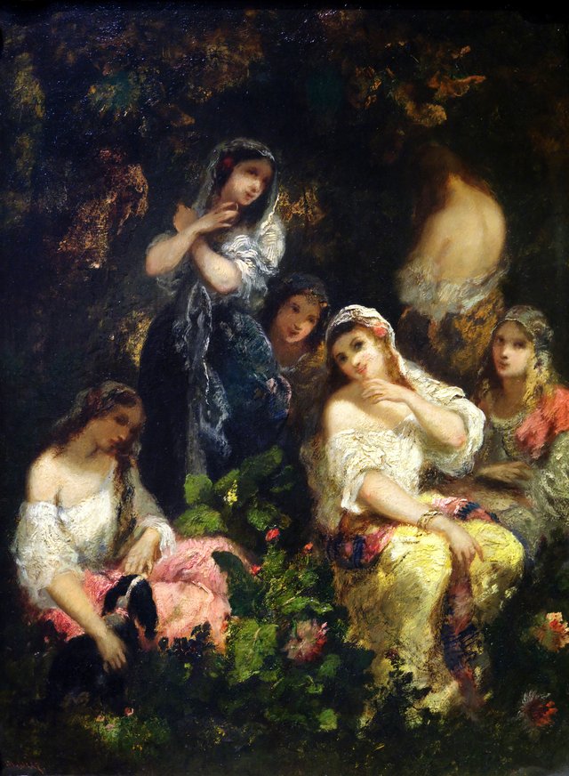 Folles Filles by Narcisse Virgilio Díaz