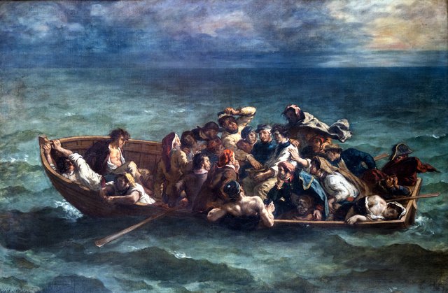 The Shipwreck of Don Juan by Eugène Delacroix
