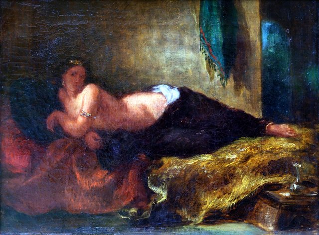 Odalisque by Eugène Delacroix