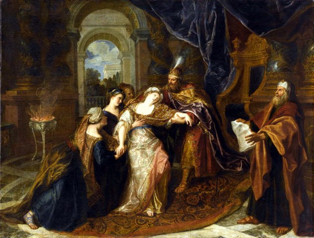 The Swooning of Esther by Antoine Coypel
