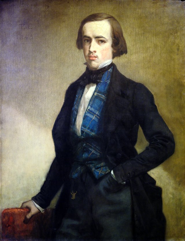 Portrait of Adolphe Moreau by Thomas Couture