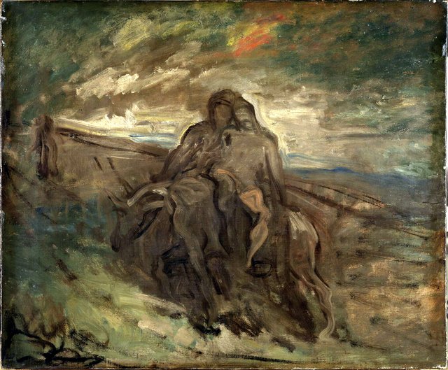 Le Bon Samaritain by Théodore Chassériau