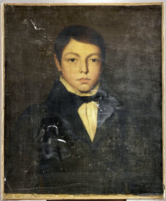 Ernest Chasseriau enfant by Théodore Chassériau