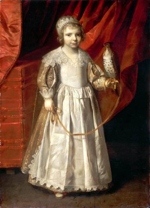 Enfant au faucon by Philippe de Champaigne