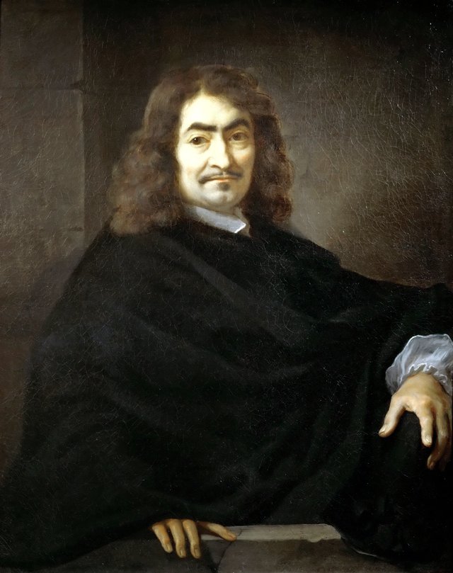 Presumed Portrait of René Descartes by Sébastien Bourdon