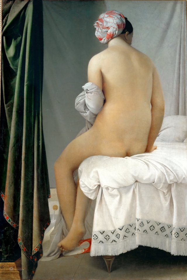 The Valpinçon Bather by Jean-Auguste-Dominique Ingres
