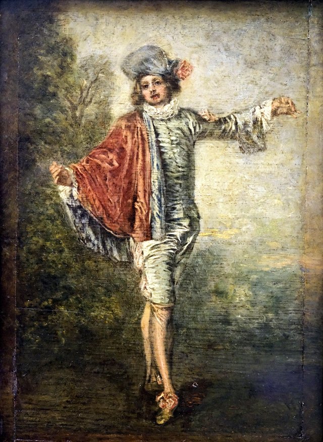 L'Indifférent by Jean-Antoine Watteau