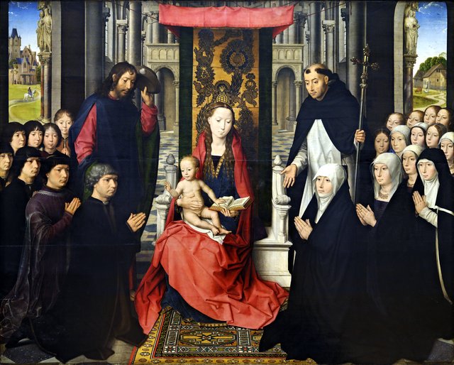 Madonna of Jacob Floreins by Hans Memling